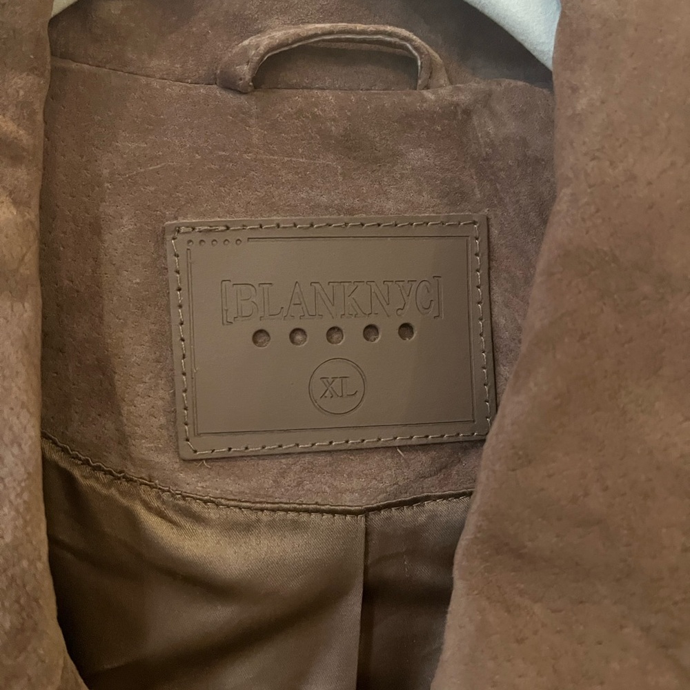 BlankNY Tan Leather Jacket - Picture 3 of 4